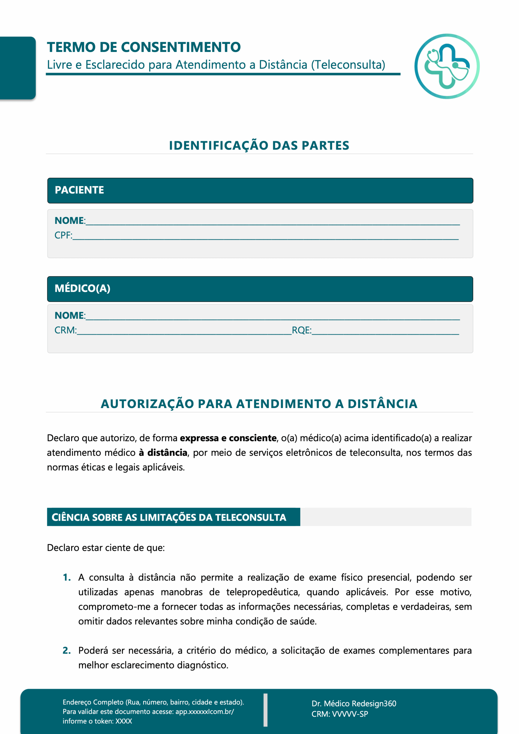 Termo de Consentimento Teleconsulta