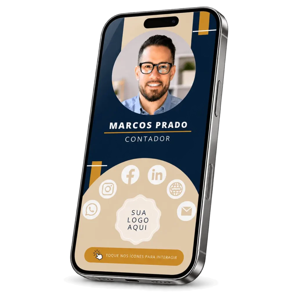 Box Contábil 2.0 38 Mockup de Smartphone com Cartao Digital Tchau 1